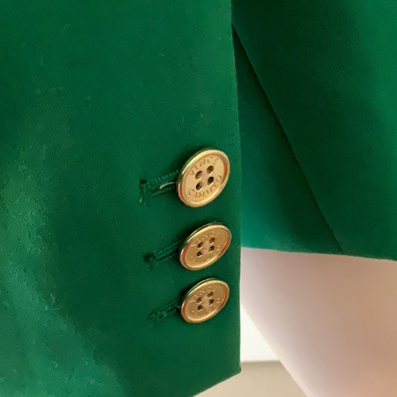 Vince Camuto Emerald Green Women’s Blazer Size 12 - Picture 3 of 9
